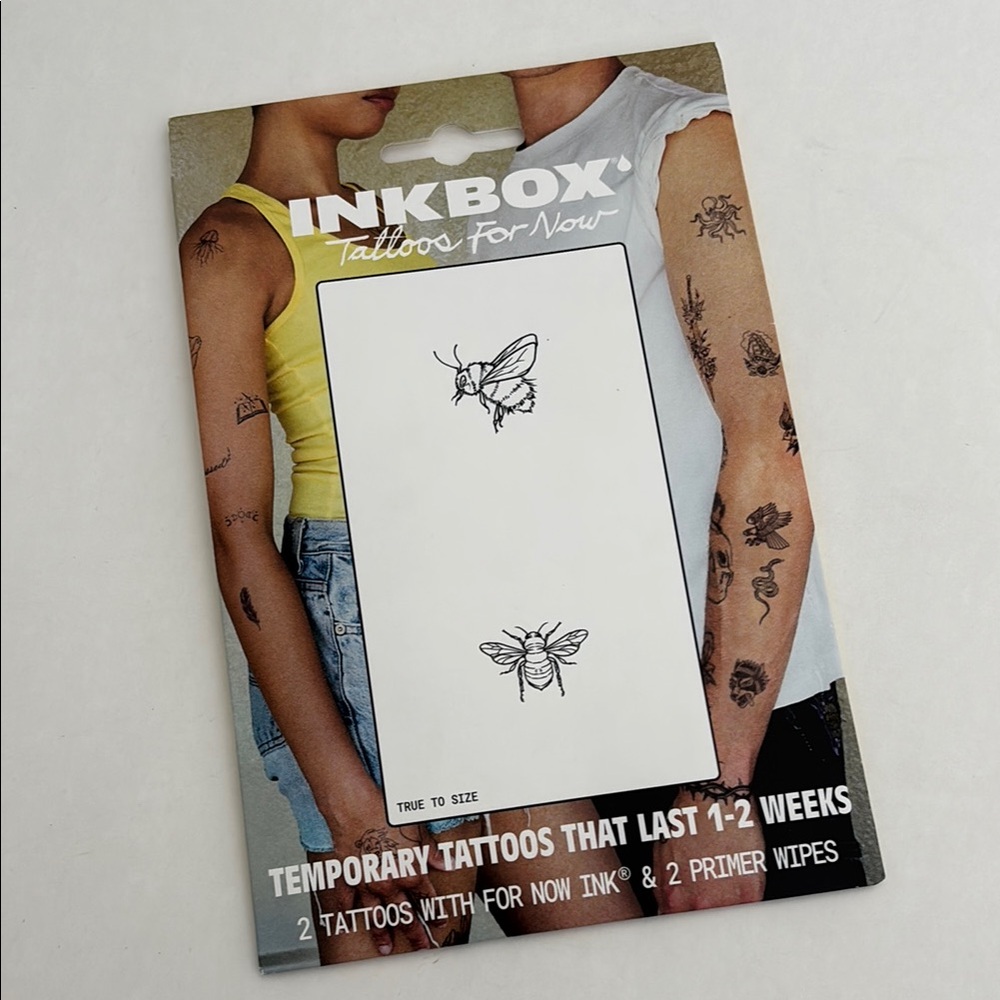 Inkbox Temporary Tattoos - Bee Design
Long Lasting 1-2 Weeks‎ Halloween
